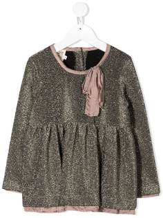 Caffe Dorzo блузка Loretta с эффектом металлик Caffe' D'orzo