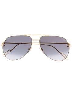 Cartier Eyewear солнцезащитные очки-авиаторы