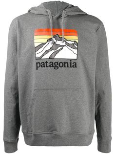 Patagonia худи с вышитым логотипом
