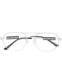 Balenciaga Eyewear очки-авиаторы с логотипом