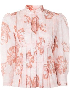 Karen Walker рубашка Gardenesque с цветочным принтом
