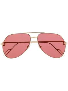 Cartier Eyewear солнцезащитные очки-авиаторы Première de Cartier