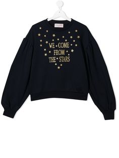 Alberta Ferretti Kids джемпер с принтом