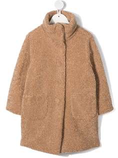 Il Gufo длинное пальто из искусственного меха