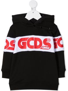 Gcds Kids платье-толстовка с графичным принтом