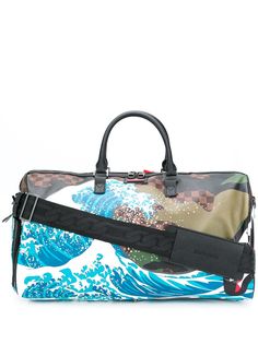 Sprayground дорожная сумка Camokawa Wave Shark
