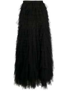 Yves Saint Laurent Pre-Owned юбка макси 1970-х годов