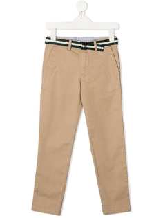 Ralph Lauren Kids брюки чинос кроя слим с поясом