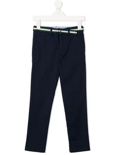 Ralph Lauren Kids брюки кроя слим с поясом