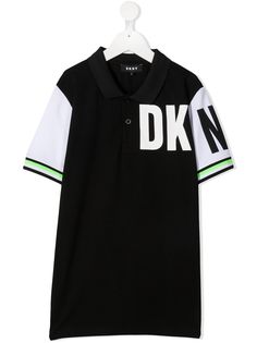 Dkny Kids рубашка поло с логотипом