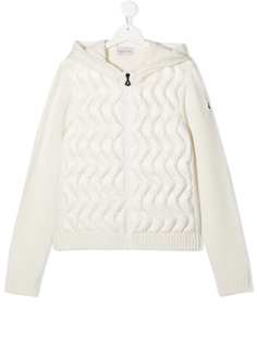 Moncler Kids стеганый пуховик