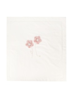 Il Gufo одеяло с цветочной аппликацией