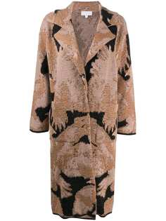 Lala Berlin кардиган-пальто с абстрактным узором