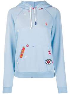 Polo Ralph Lauren худи в технике пэчворк с длинными рукавами