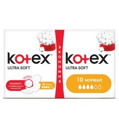 Прокладки Kotex Ultra Soft Normal, 20 шт