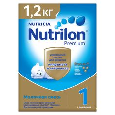 Молочная смесь Nutrilon Premium 1 0-6 месяцев, 1200 г