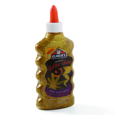 Клей для слаймов Elmers с золотыми блестками Elmer's