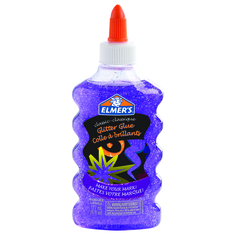 Клей для слаймов Elmers с фиолетовыми блестками Elmer's