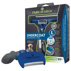 Фурминатор FURminator для крупных собак с длинной шерстью, L