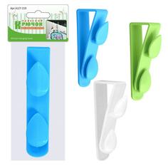 Крючок Мультидом навесной для кухонного текстиля 3цв