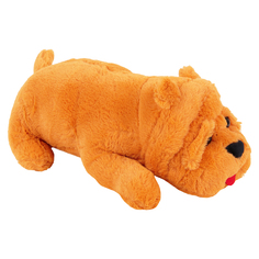 Мягкая игрушка Игруша Собака бежевая 35 см цвет: бежевый