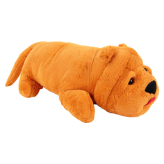 Мягкая игрушка Игруша Собака бежевая 80 см цвет: бежевый