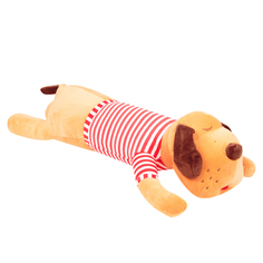 Мягкая игрушка Игруша Собака в полосатой футболке 90 см