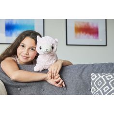 Игрушка-грелка Cozy Plush Альпака