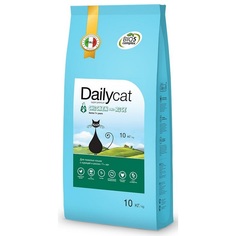 Сухой корм DailyCat Senior Chicken and Rice для пожилых кошек, курица и рис, 10 кг