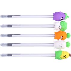 Ручка гелевая Darvish Овощи