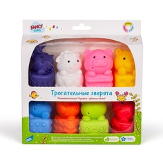 Развивающие игрушки Fancy Baby Трогательные зверята, разноцветный