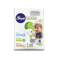 Подгузники Sleepy Natural Organic Baby Diaper (15-25 кг) шт.