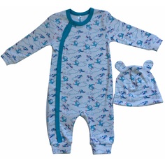 Комплект комбинезон/шапка Takro Цветы