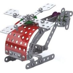 Металлический конструктор Десятое Королевство Вертолет