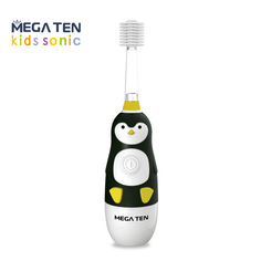 Зубная щетка Megaten Пингвиненок электрическая, от 3 лет