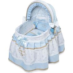 Кроватка для куклы Кэрол с козырьком DeCuevas