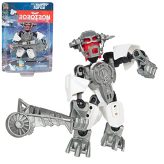 Трансформер Robotron Superforce Робот-конструктор (серо-белый)
