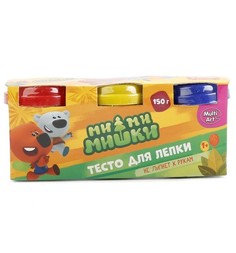 Тесто для лепки Multiart Ми-Ми-Мишки Тесто для лепки