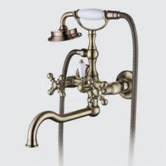 Смеситель для ванны Gappo G3289-4 с керамической кран-буксой, бронза