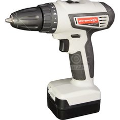 Дрель-шуруповерт аккумуляторная Интерскол ДА-10/14,4ЛЗ, 400-1400 об/мин, 14.4 В, 10 мм