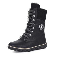 Ботинки Черные высокие ботинки на шнуровке Rieker