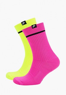 Комплект Nike U SNKR SOX CREW 2PR - HI VIZ
