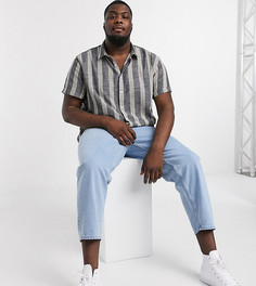 Рубашка в полоску River Island-Серый