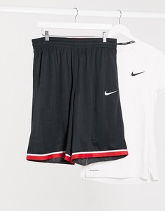 Черные классические шорты Nike Basketball-Черный цвет