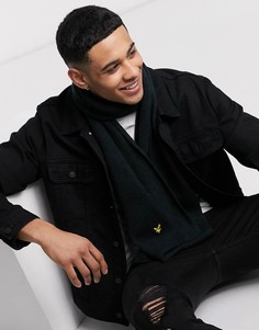 Шарф Lyle & Scott-Черный