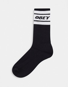 Черные носки Obey-Черный