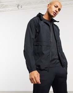 Черный флисовый худи на молнии New Balance Running Tenacity