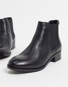 Черные кожаные ботинки челси ALDO-Черный
