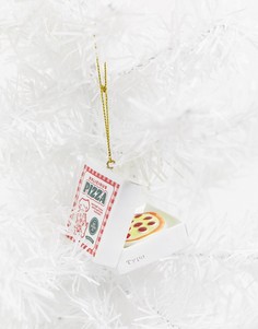 Новогодняя декорация с дизайном "пицца" Typo-Мульти
