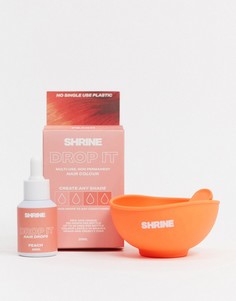 Краска для волос в каплях Shrine Drop It - персиковый цвет-Оранжевый